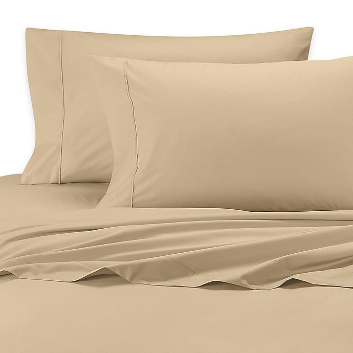 slide 1 of 1, SHEEX 100% Viscose Made from Bamboo Standard Pillowcases - Honey, 2 ct