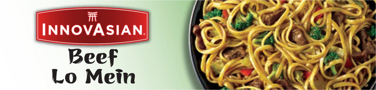 slide 9 of 14, InnovAsian Beef Lo Mein (Frozen), 16 oz
