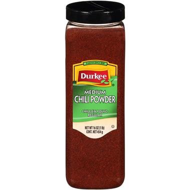 slide 1 of 1, Durkee Medium Chili Powder, 16 oz