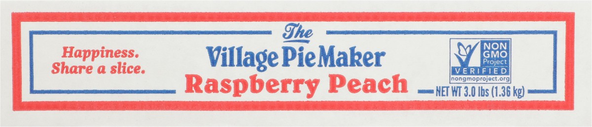 slide 7 of 9, The Village PieMaker Village PieMaker Raspberry-Peach Pie, 3 lb
