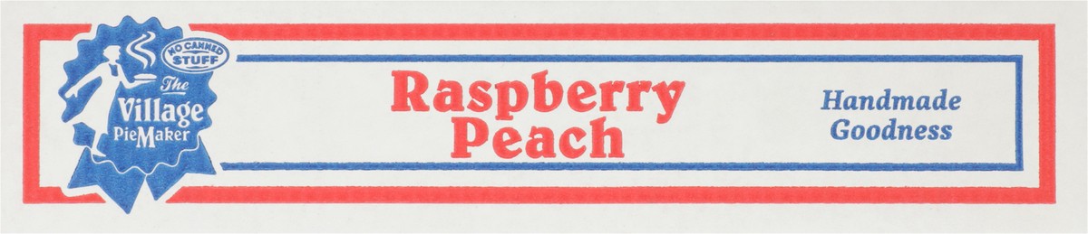 slide 4 of 9, The Village PieMaker Village PieMaker Raspberry-Peach Pie, 3 lb