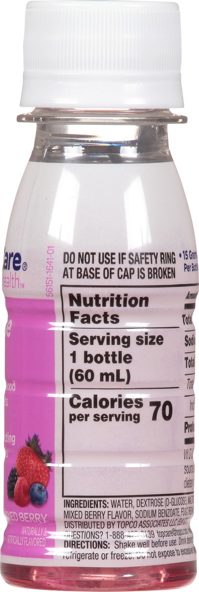 slide 7 of 15, TopCare Health Mixed Berry Glucose Shot - 2 fl oz, 2 fl oz