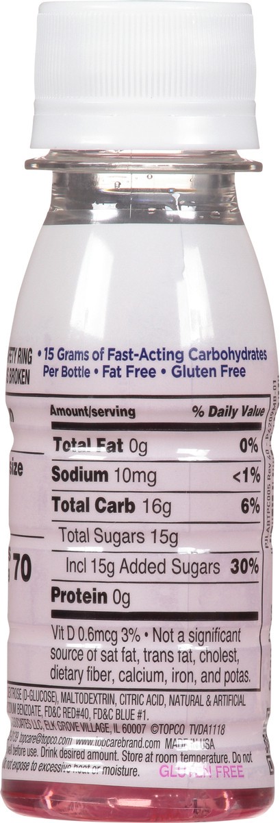 slide 12 of 15, TopCare Health Mixed Berry Glucose Shot - 2 fl oz, 2 fl oz