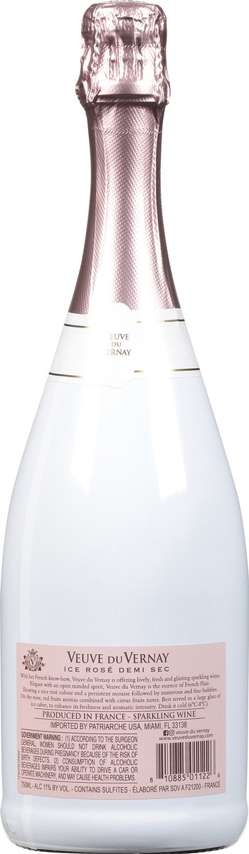 slide 5 of 9, Veuve Du Vernay Ice Rose Sparkling Wine 750 ml, 750 ml