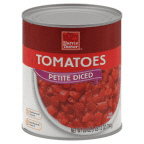 slide 1 of 1, Harris Teeter Petite Diced Tomatoes, 28 oz
