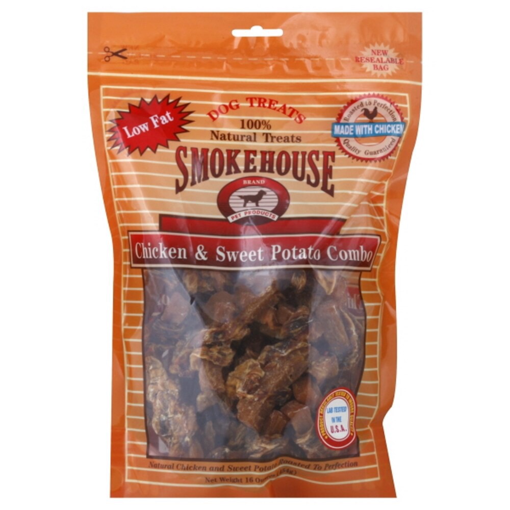 slide 1 of 3, Smokehouse Dog Treats 16 oz, 16 oz