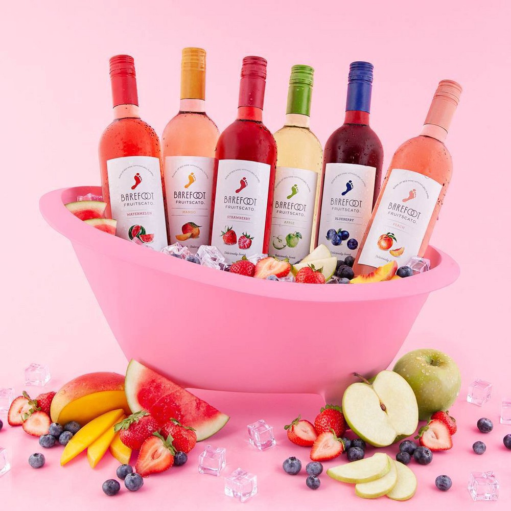slide 3 of 4, Barefoot Fruit-Scato Watermelon Moscato, 750 ml