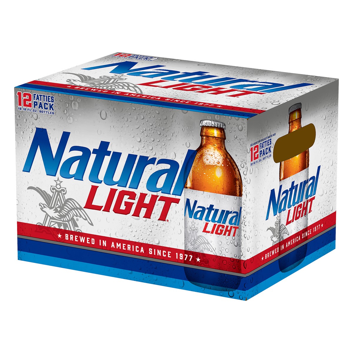 slide 6 of 8, Natural Light Beer, 12 ct; 12 fl oz