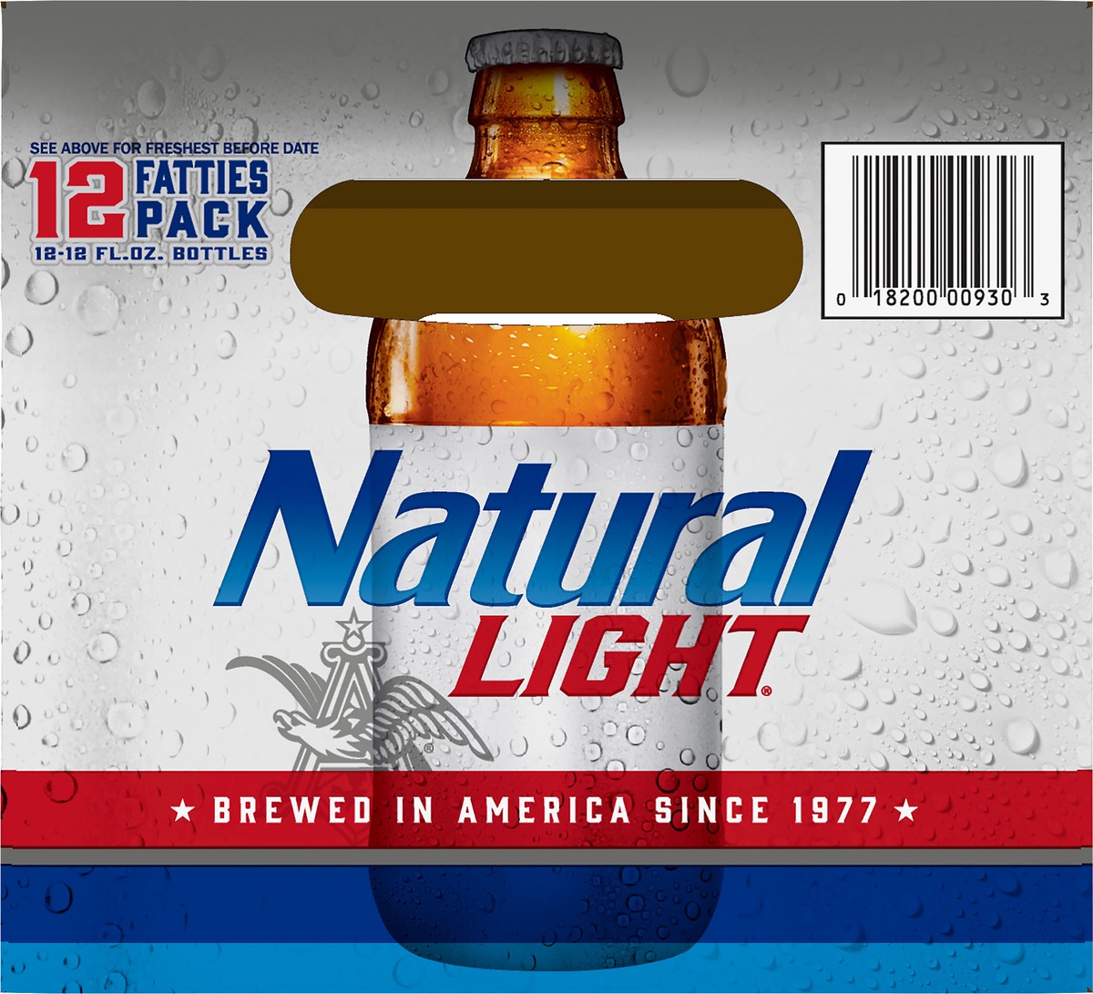 slide 3 of 8, Natural Light Beer, 12 ct; 12 fl oz