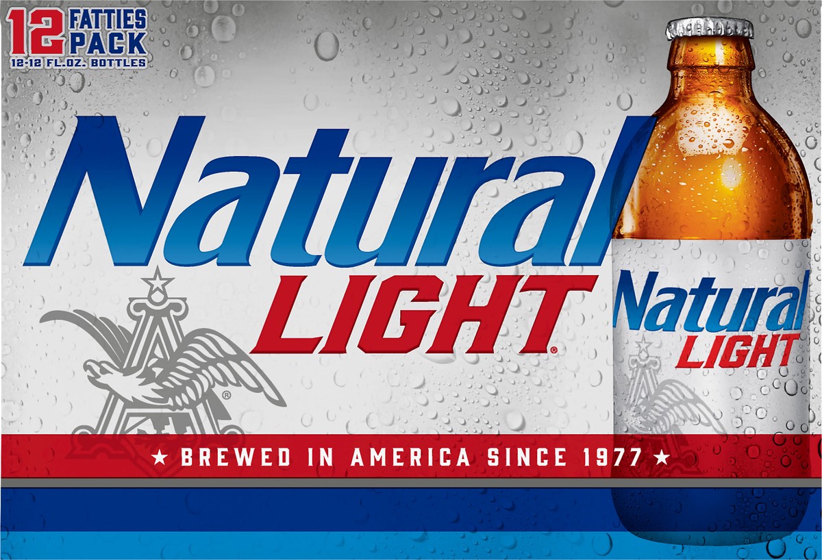 slide 4 of 8, Natural Light Beer, 12 ct; 12 fl oz