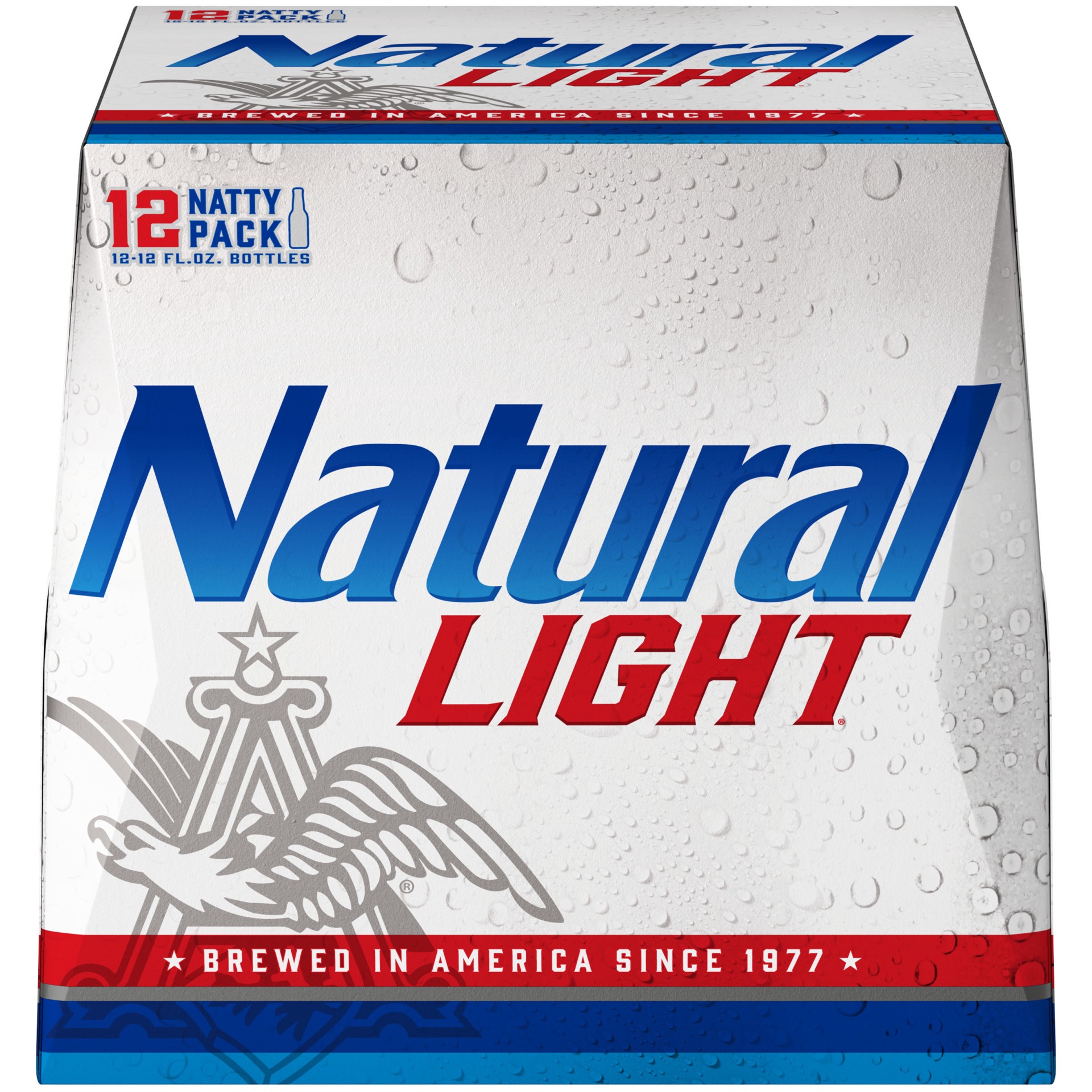 slide 1 of 8, Natural Light Beer, 12 Pack 12 fl oz Bottles, 4.2% ABV, 12 ct; 12 fl oz