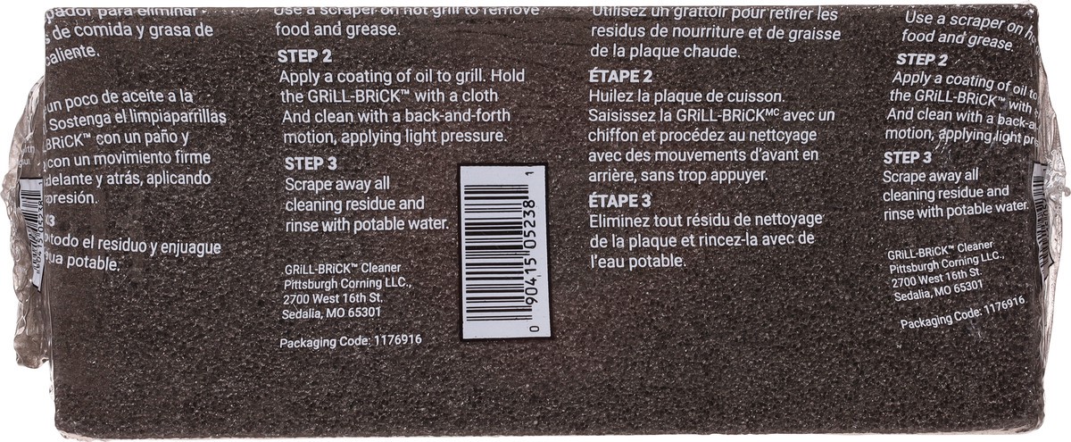 slide 5 of 11, Grill-Brick Grill Cleaning Brick 1 ea, 1 ct