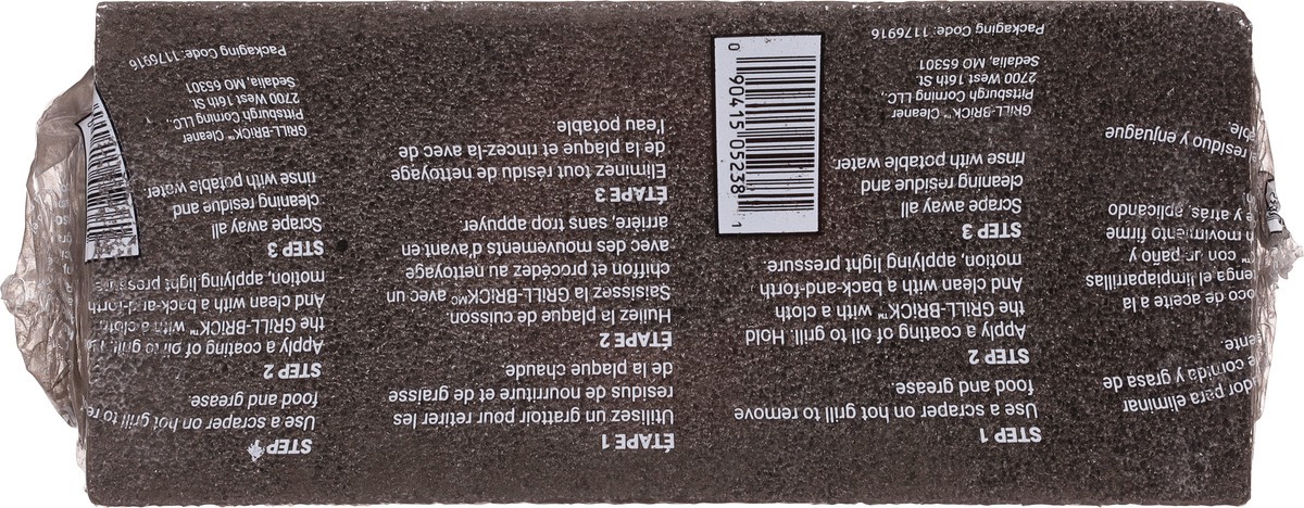 slide 7 of 11, Grill-Brick Grill Cleaning Brick 1 ea, 1 ct