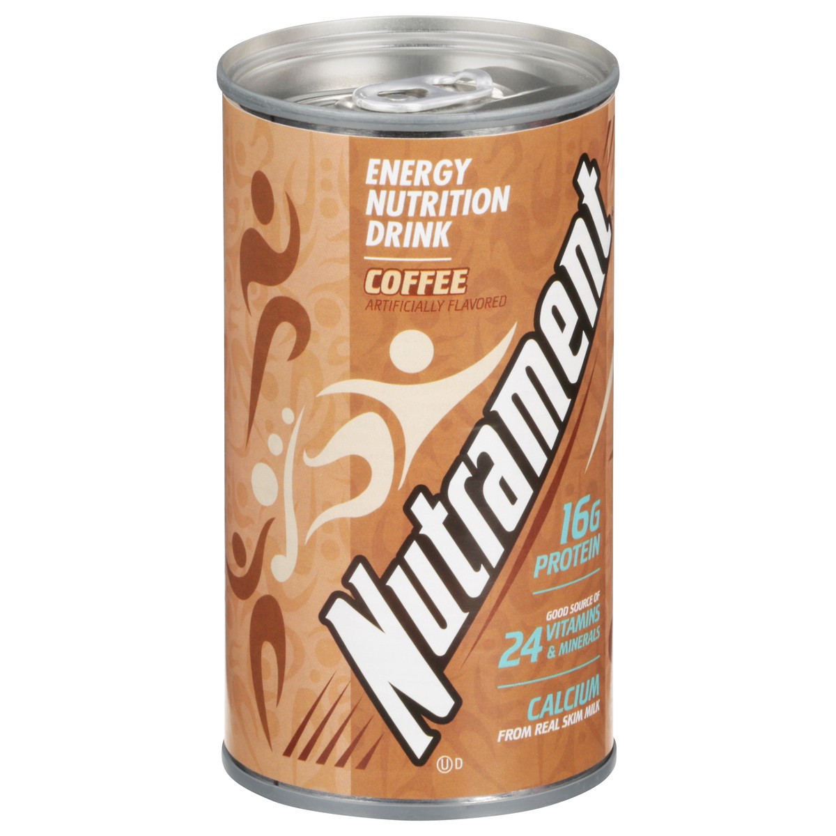 slide 2 of 9, Nutrament Coffee Energy Nutrition Drink 12 fl oz, 12 fl oz