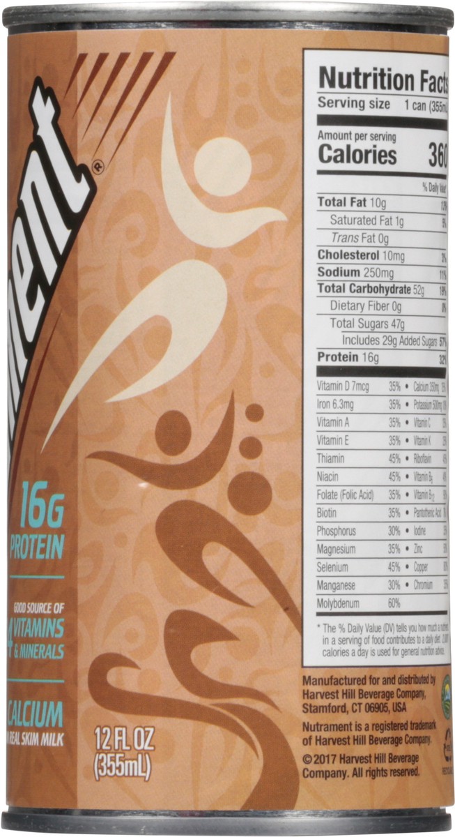 slide 8 of 9, Nutrament Coffee Energy Nutrition Drink 12 fl oz, 12 fl oz