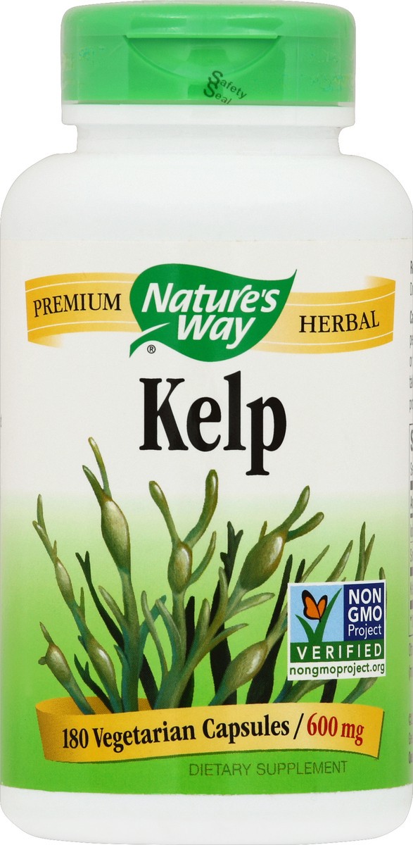 slide 1 of 4, Nature's Way Kelp 180 ea, 180 ct