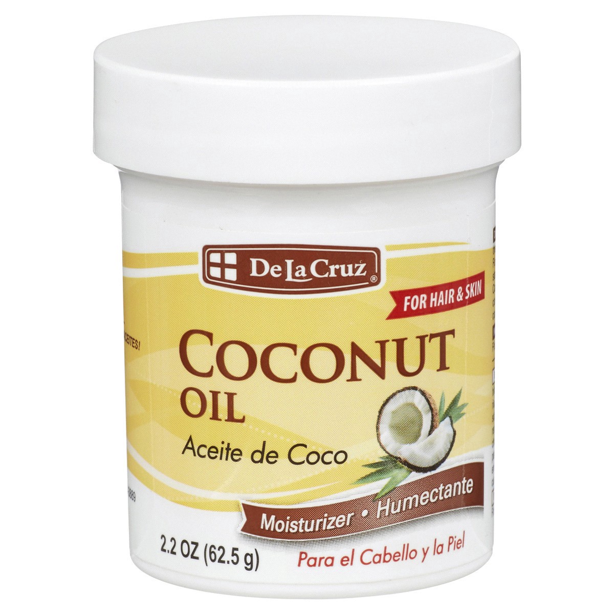 slide 1 of 13, De la Cruz Aceite De Coco Coconut Oil, 2.2 oz