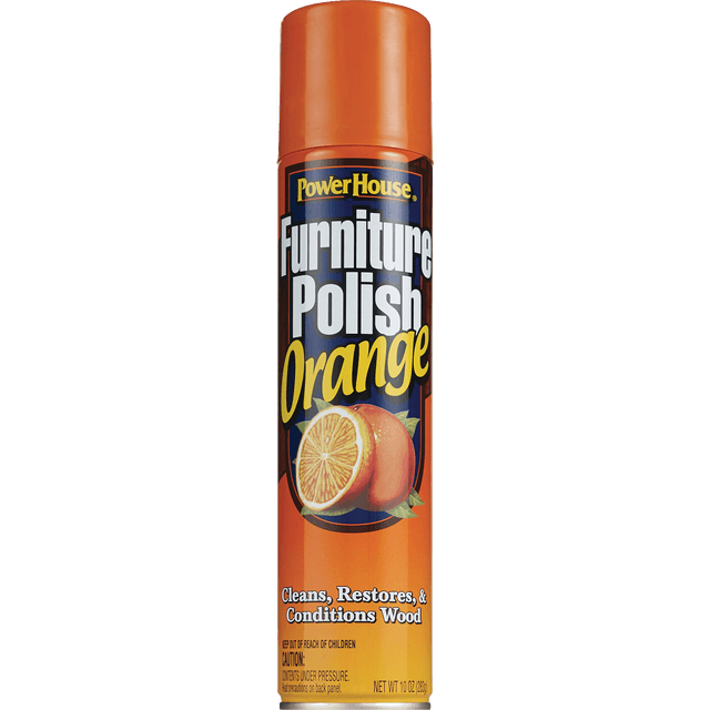 slide 1 of 1, Power House Orange Furniture Polish, 1 ct