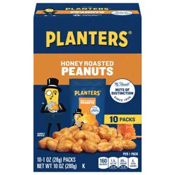 PLANTERS Honey Roasted Peanuts 10