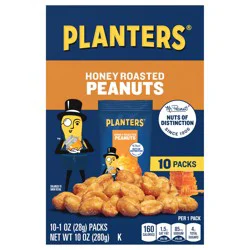 PLANTERS Honey Roasted Peanuts 10