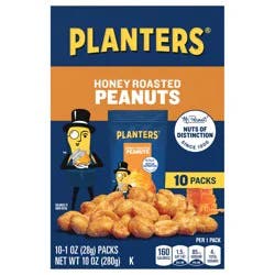 PLANTERS Honey Roasted Peanuts 10