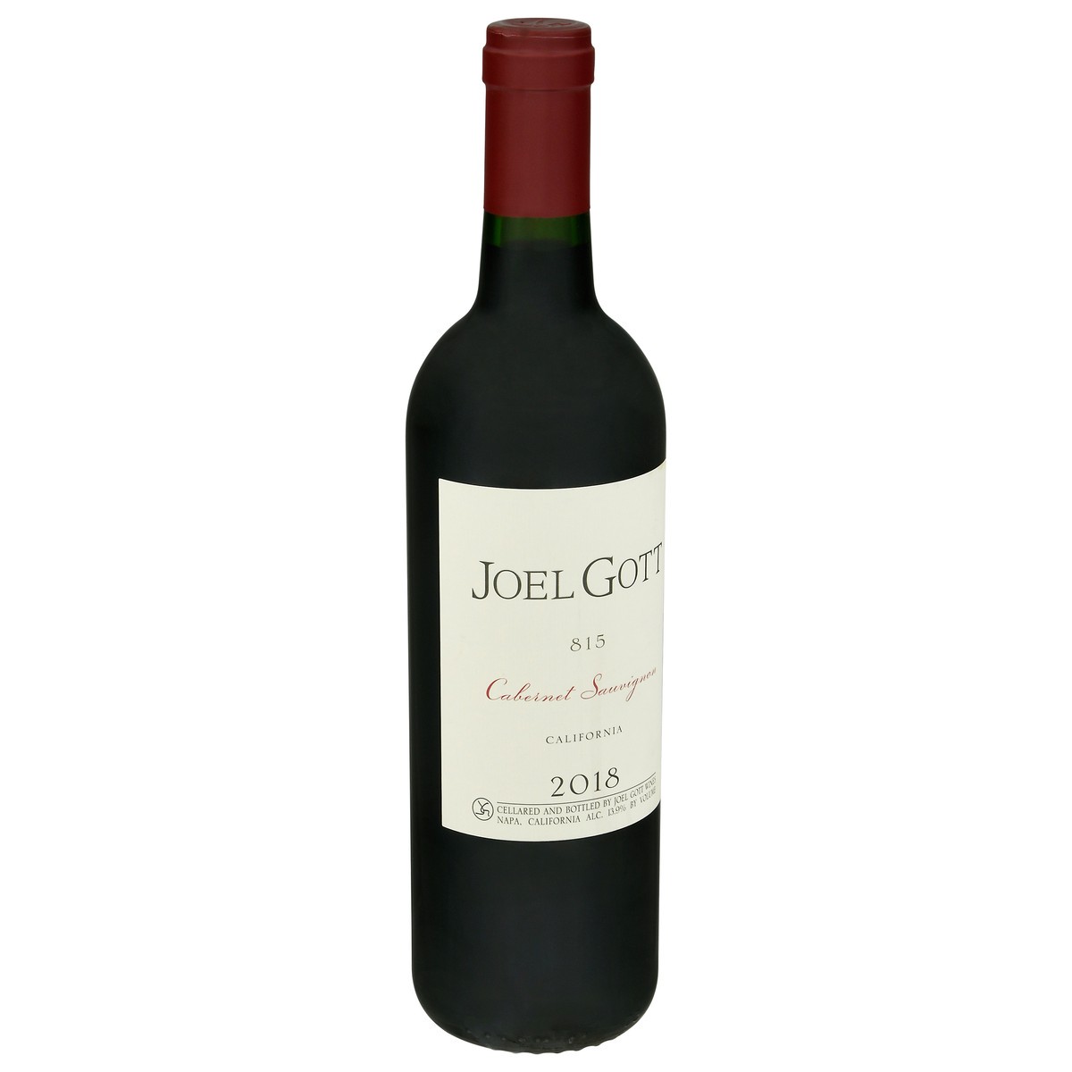 slide 2 of 11, Joel Gott 815 Cabernet Sauvignon Red Wine, 750mL Wine Bottle, 13.9% ABV, 750 ml