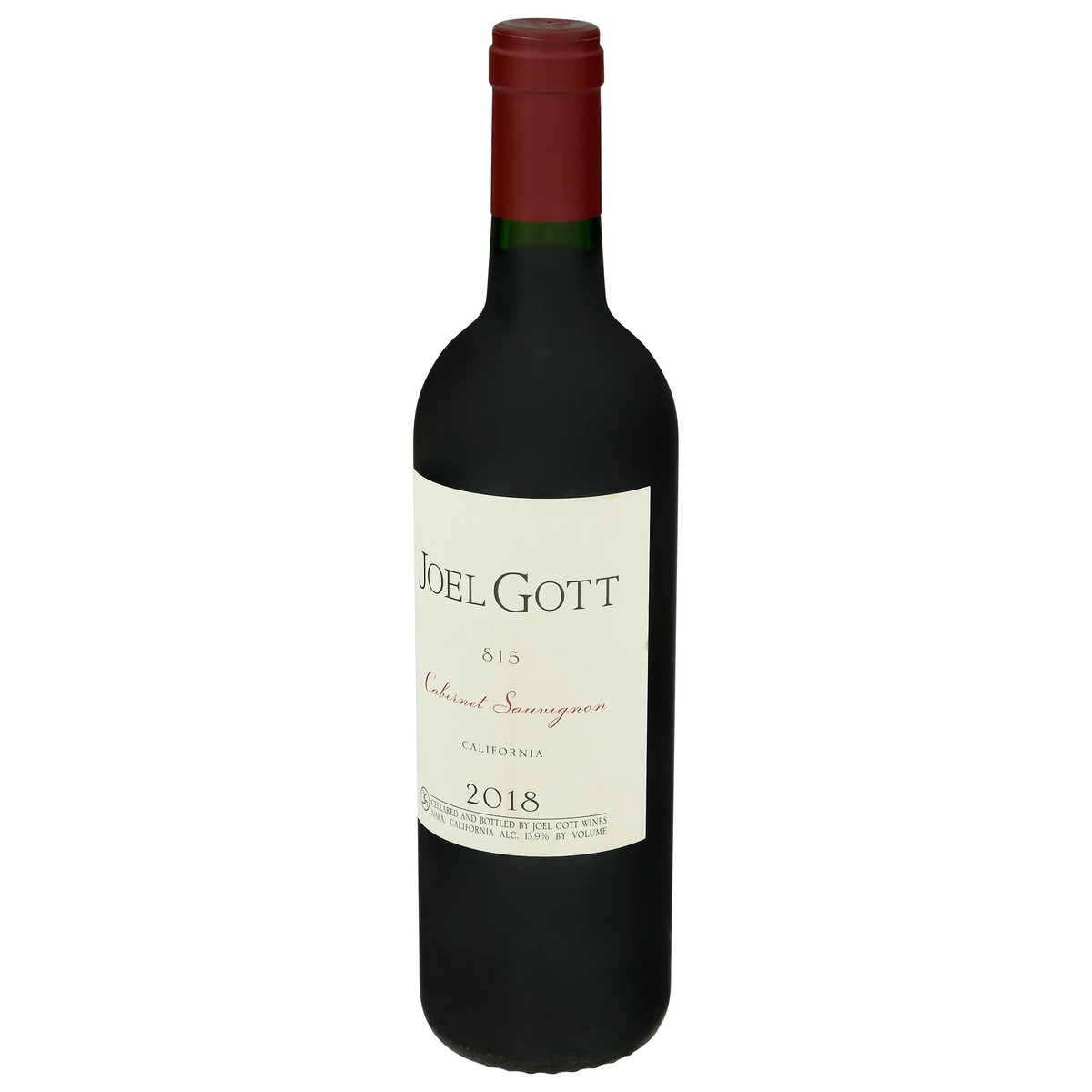 slide 3 of 11, Joel Gott 815 Cabernet Sauvignon Red Wine, 750mL Wine Bottle, 13.9% ABV, 750 ml