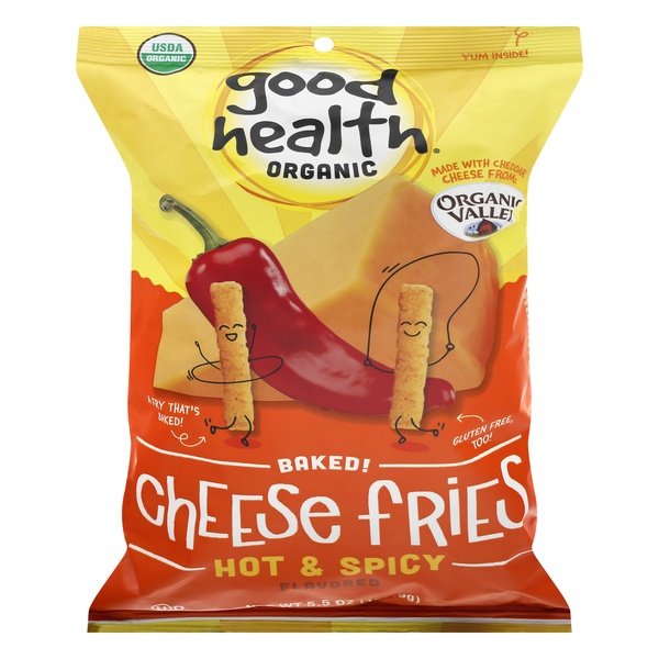 slide 1 of 1, Good Health Org Hot&Spicy Frie, 5.5 oz