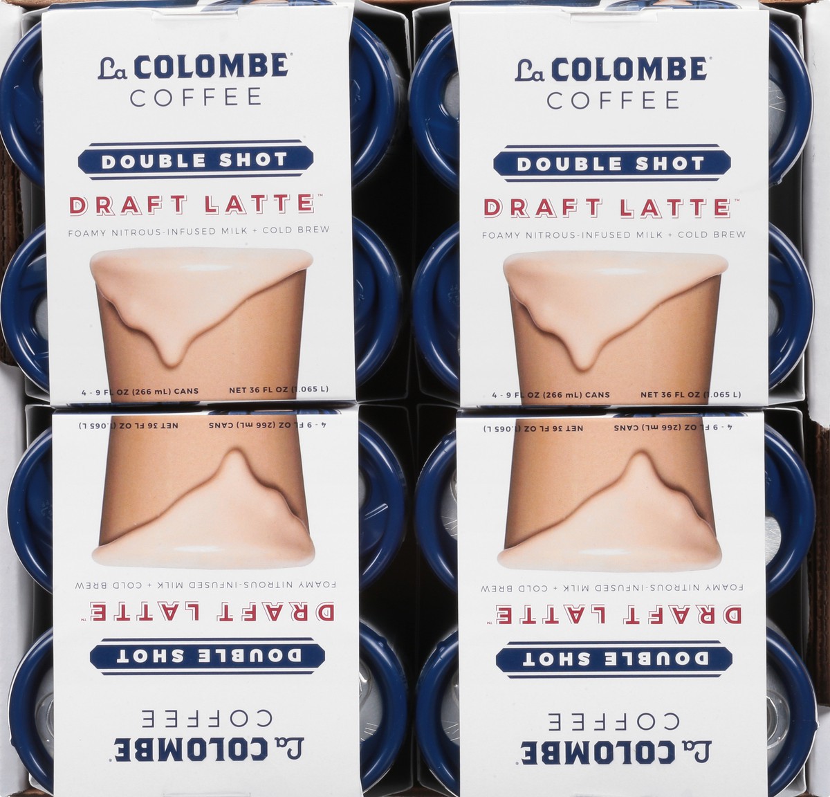 slide 5 of 11, La Colombe Draft Latte Double Shot Coffee Drink 4 ea, 4 ct