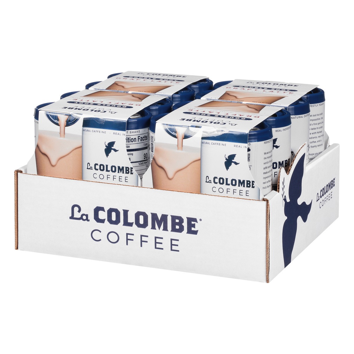 slide 8 of 11, La Colombe Draft Latte Double Shot Coffee Drink 4 ea, 4 ct