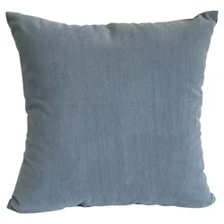 Brentwood Originals Cheyenne Denim Blue Decorative Pillow 18"