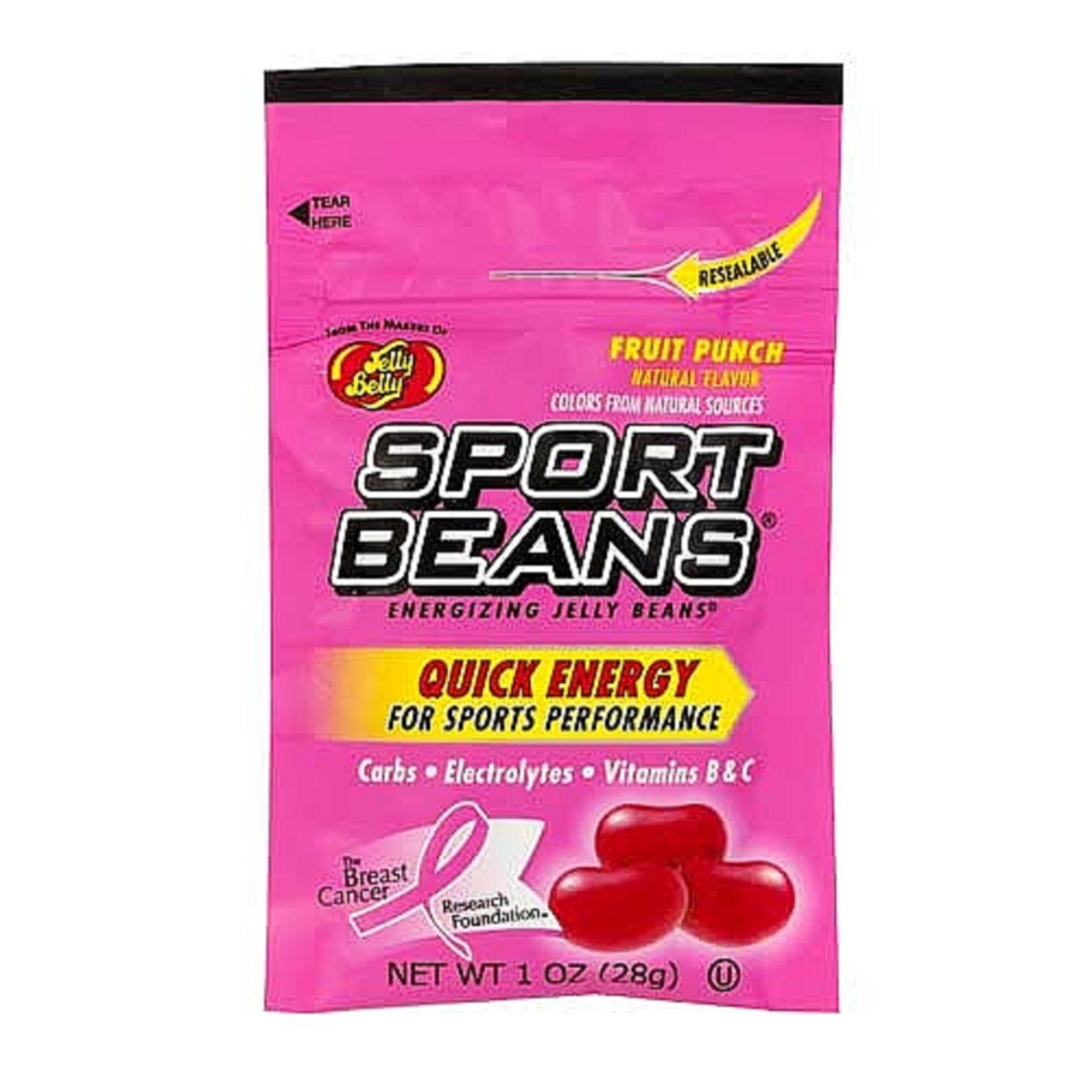 slide 1 of 1, Jelly Belly Sport Beans - Fruit Punch, 24 ct