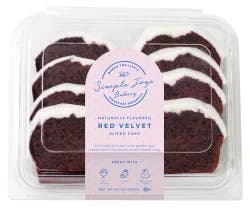 Simple Joys Bakery Red Velvet Sliced Cake