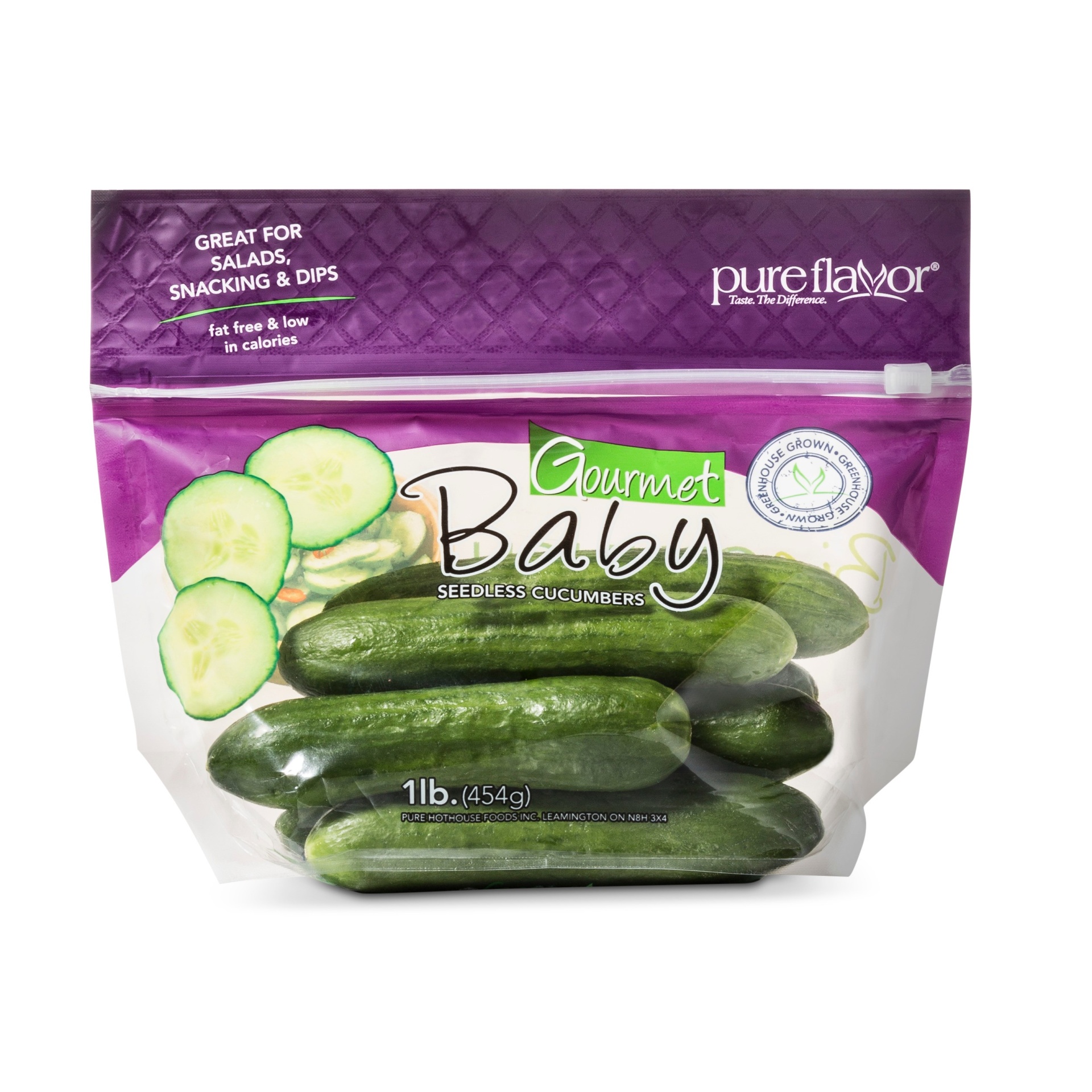 slide 1 of 2, Mini Cucumbers, 4 ct