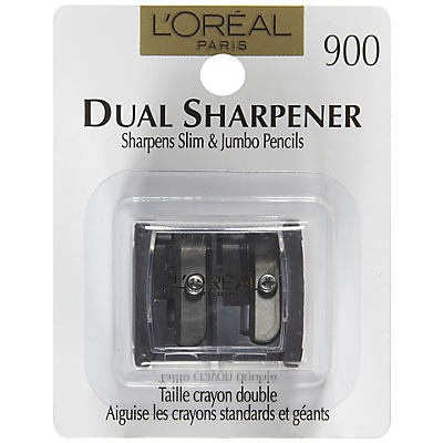 slide 1 of 1, L'Oréal Paris Dual Makeup Pencil Sharpener, 1 ct
