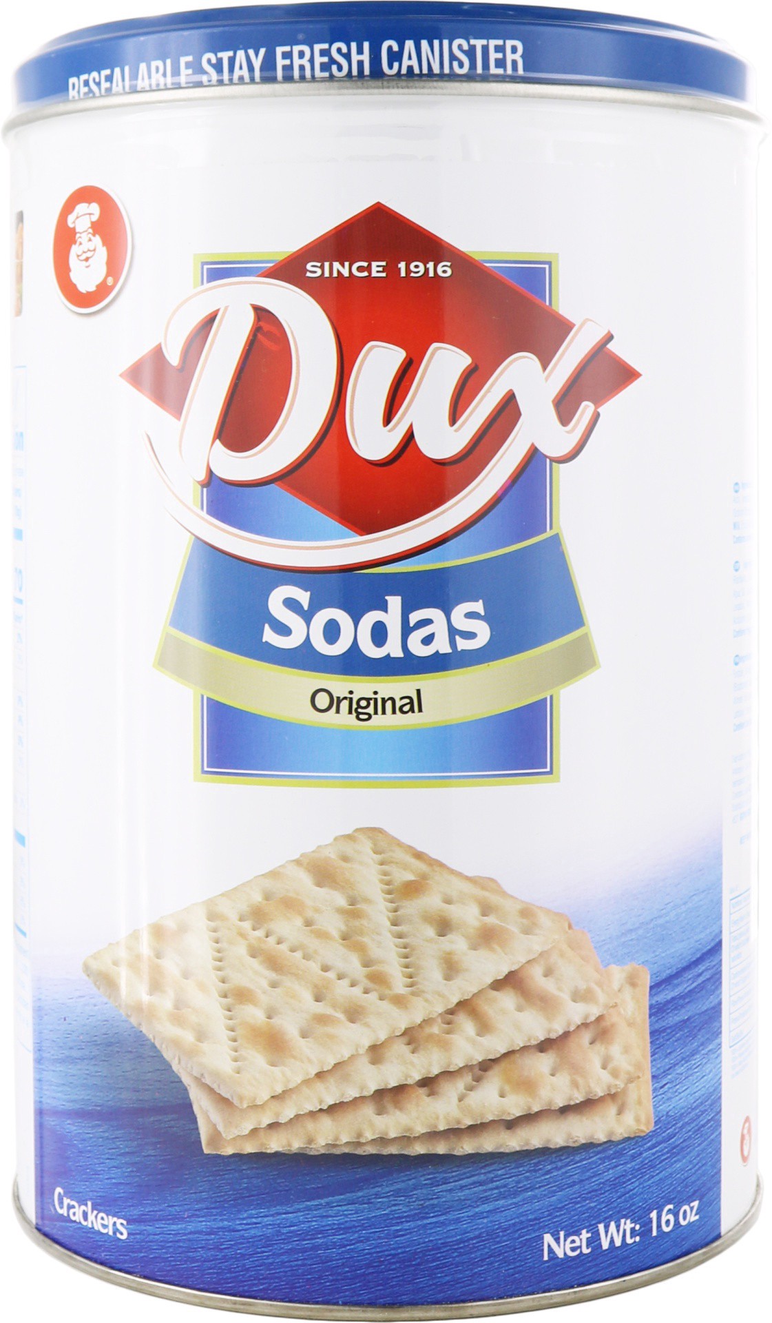 slide 1 of 1, Dux Soda Crackers - 16 oz, 16 oz