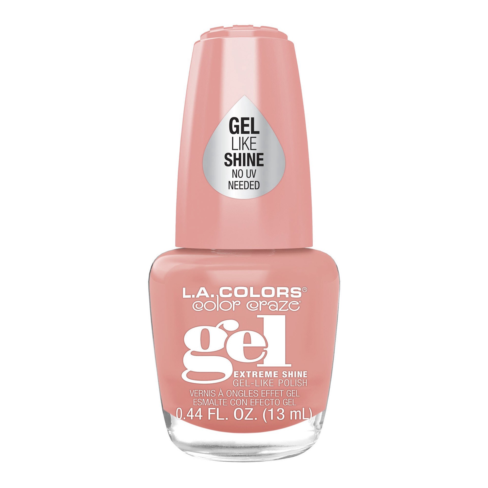 slide 1 of 1, L.A. Colors Gel Nail Polish, Xoxo, 0.44 oz