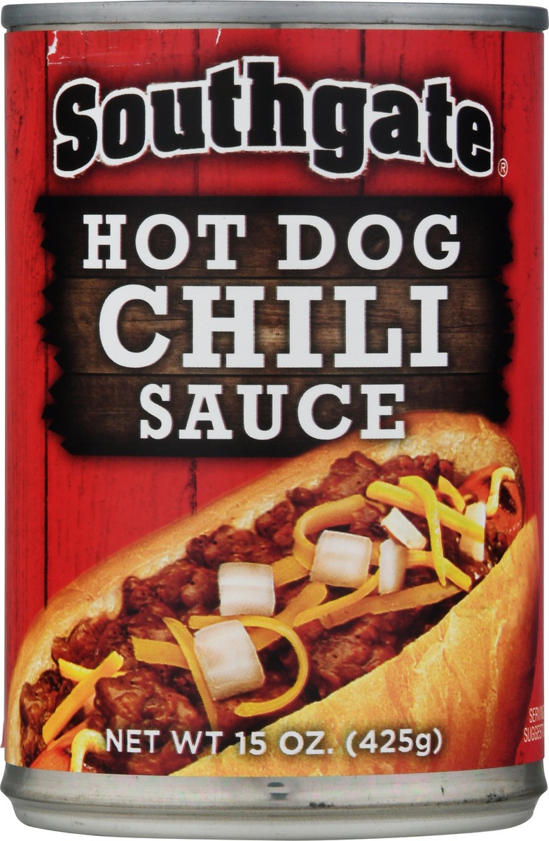 slide 9 of 11, Southgate Hot Dog Chili Sauce, 15 oz