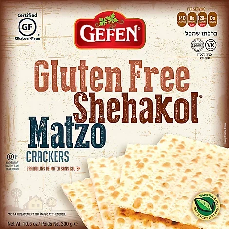 slide 1 of 1, Gefen Gluten Free Matzo Crackers, 10.5 oz