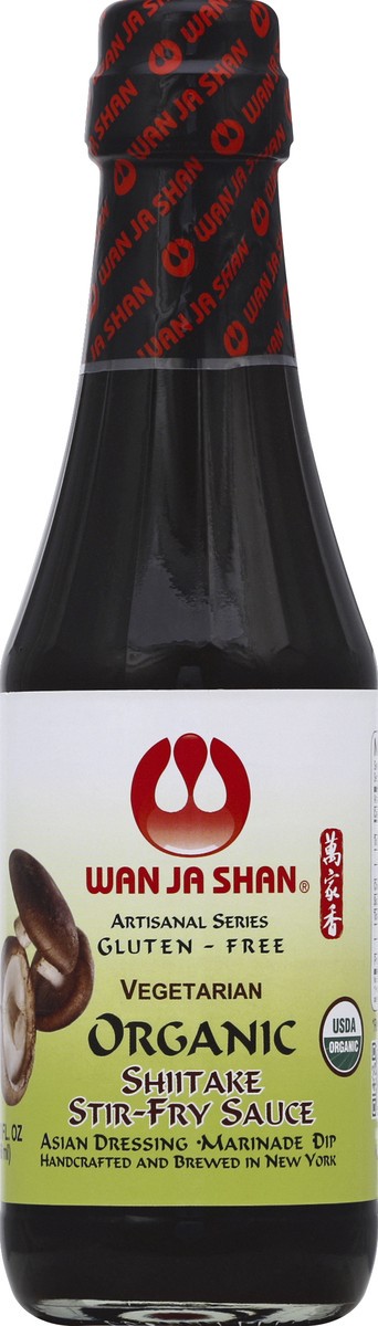 slide 2 of 2, Wan Ja Shan Artisanal Series Stir-Fry Sauce, Organic, Vegetarian, Shiitake, 10 oz