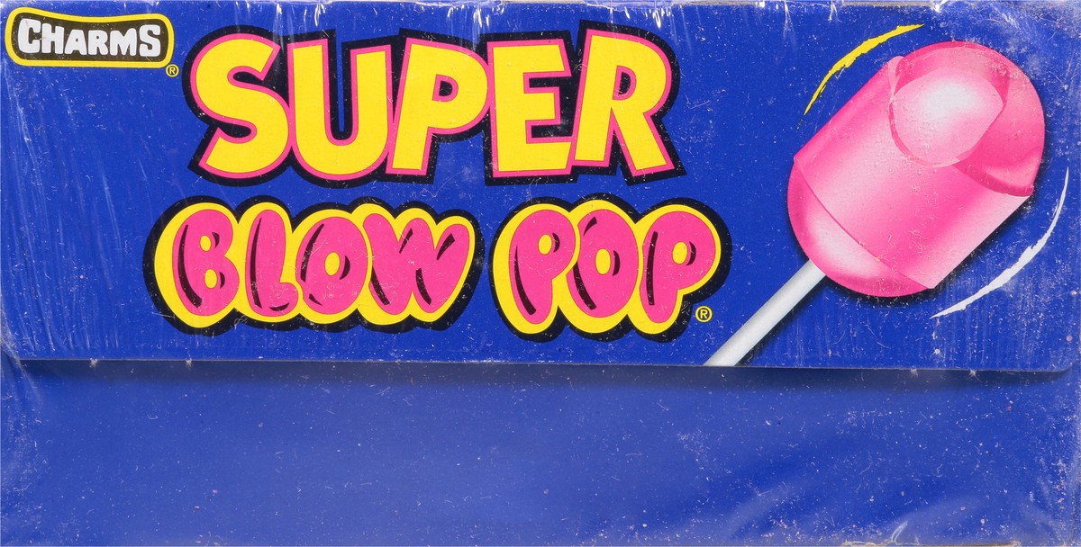 slide 12 of 12, Charms Super Assorted Flavors Blow Pop 48 ea, 48 ct