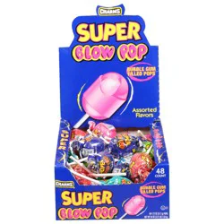 Charms Super Assorted Flavors Blow Pop 48 ea