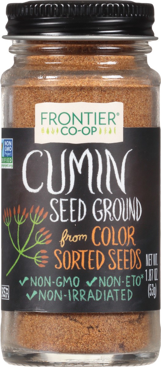 slide 6 of 9, Frontier Co-Op Frontier Cumin Seed Ground, 1.87 oz