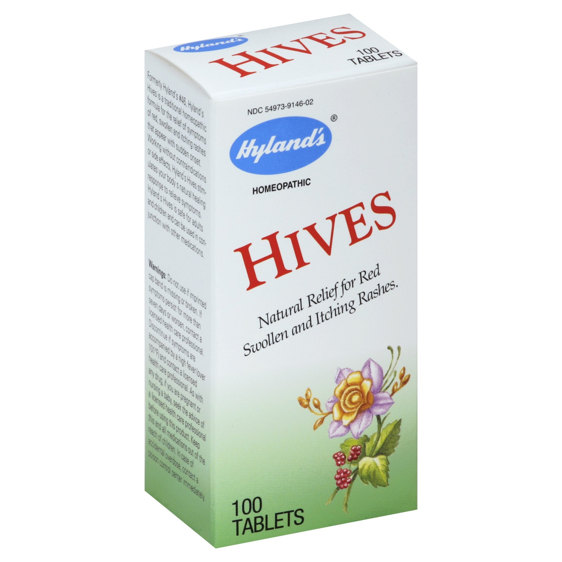 slide 1 of 1, Hyland's Hives , 100 ct