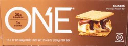 One S'mores Flavored Protein Bars 12 ea