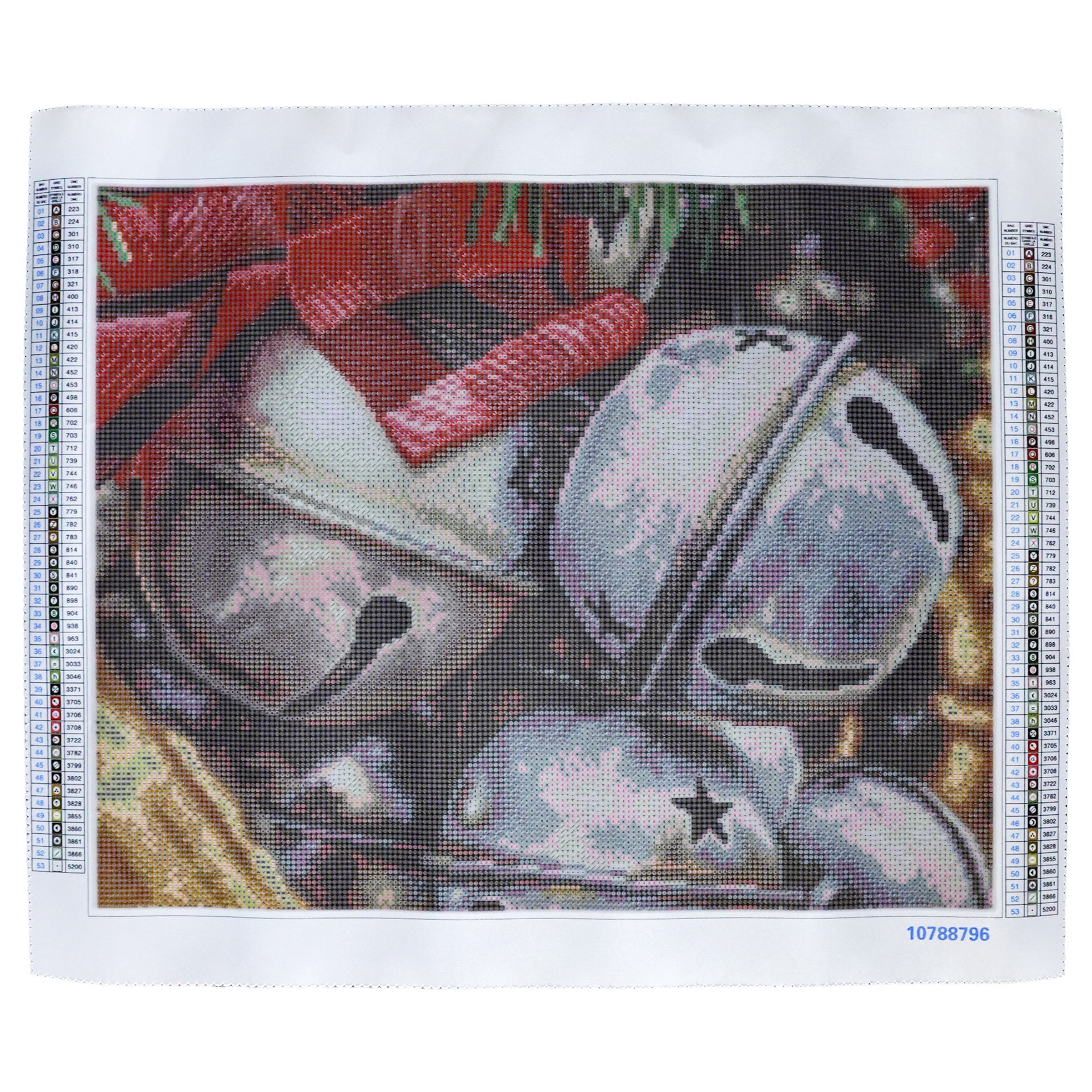 slide 4 of 4, 16" X 20" Bells Diamond Art Kit By Make Market, 16 in x 20 in