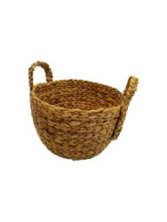 HD Designs Round Water Hyacinth Basket