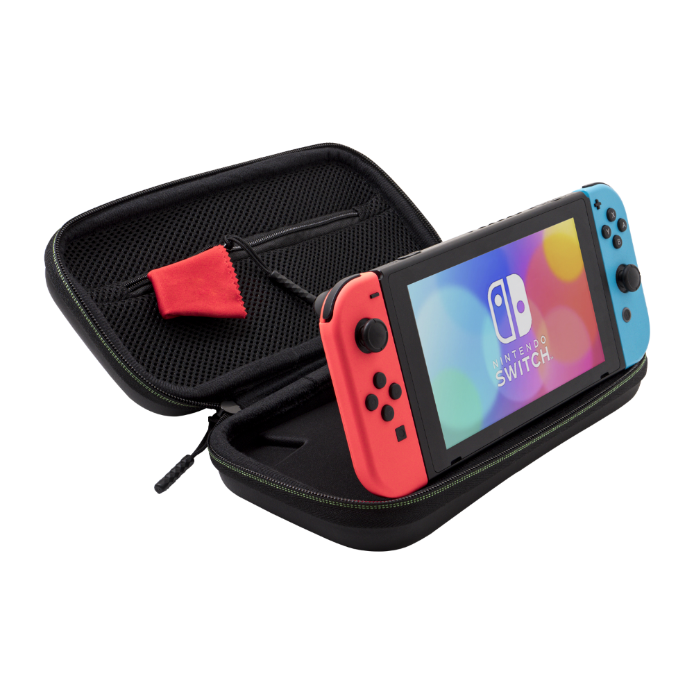 slide 2 of 6, PDP Travel Case Plus GLOW: 1-Up Mushroom For Nintendo Switch & Switch Lite - OLED Model, 1 ct
