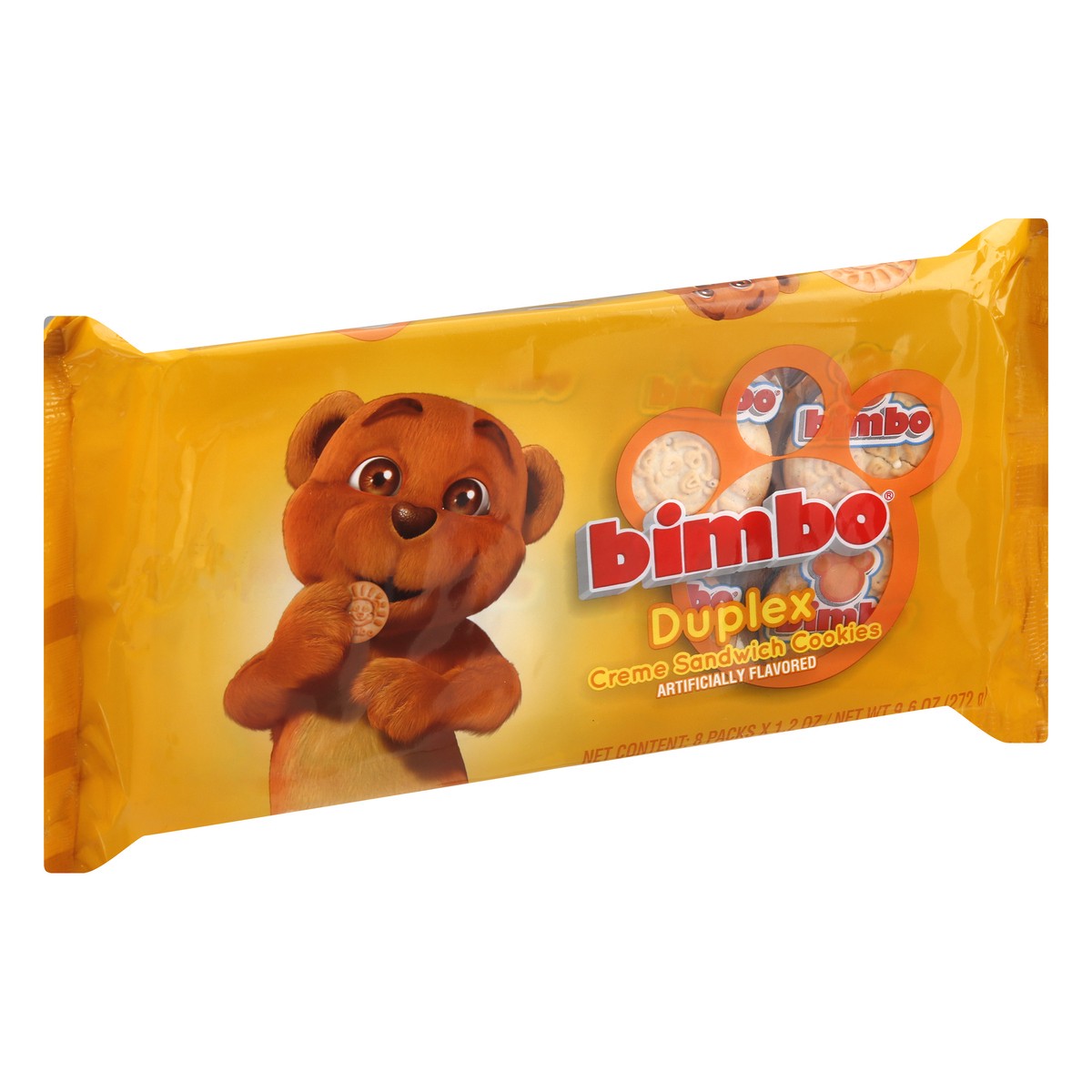 slide 2 of 9, Bimbo Duplex Creme Sandwich Cookies 8 ea, 8 ct