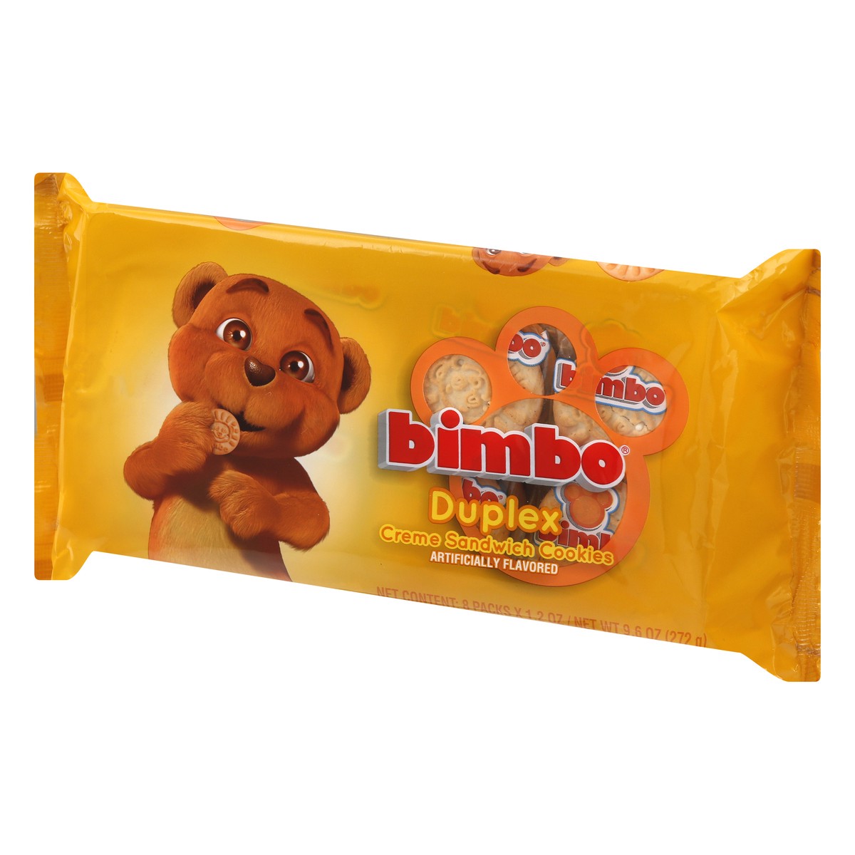 slide 3 of 9, Bimbo Duplex Creme Sandwich Cookies 8 ea, 8 ct